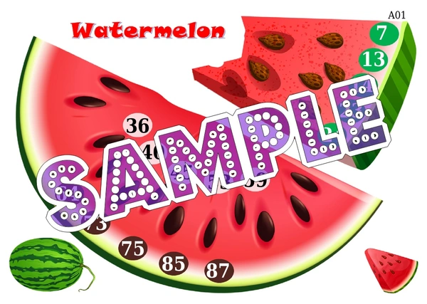 perty Water Melon theme Tambola Housie (list3271_1) - 16