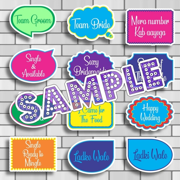 perty Wedding theme Props (list3344) - 6 x 4.4