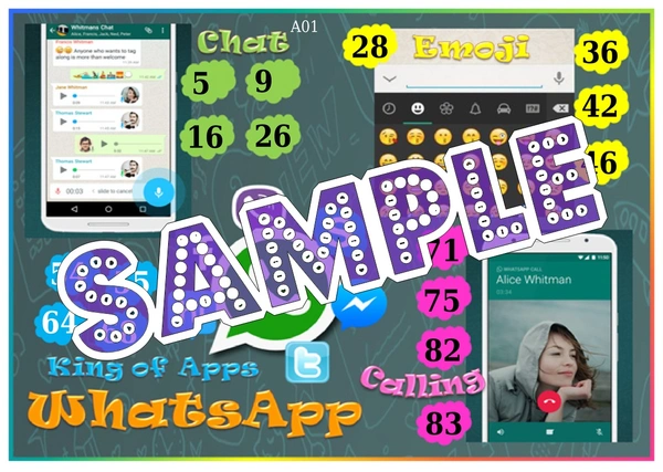 perty WhatsApp theme Tambola Housie (list541_3) - 24