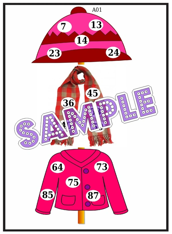 perty Winter theme Tambola Housie (list3632_1) - 16
