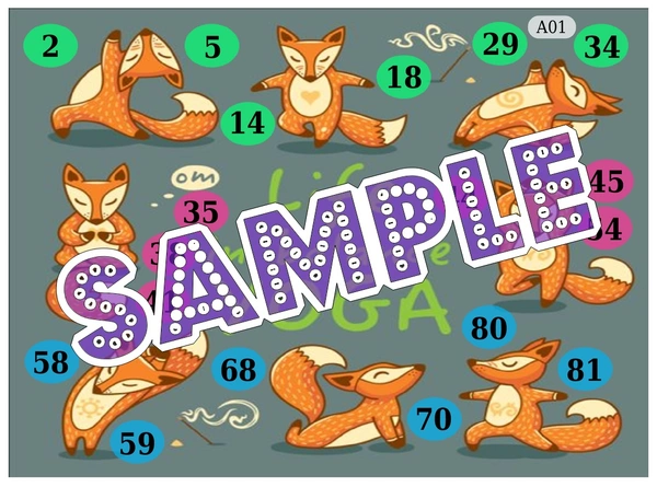 perty Yoga theme Tambola Housie (list2433_1) - 48