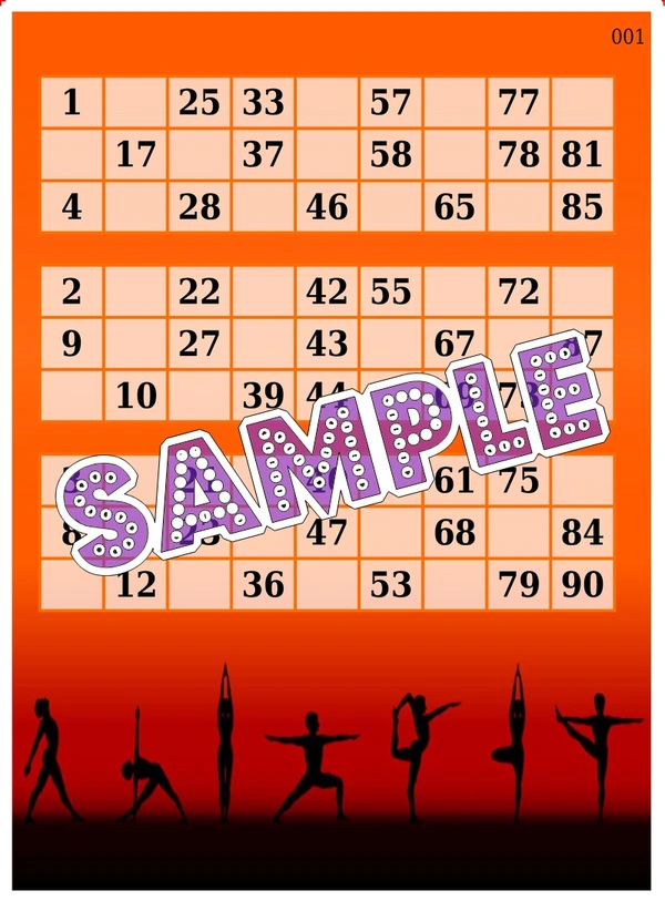 perty Yoga theme Tambola Housie (list3591_1) - 48