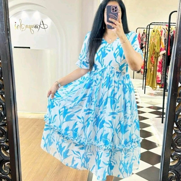 Women's Gown Collection - Green, L