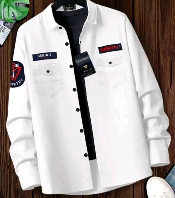  Stylish T-Shirt For Men  - White, L