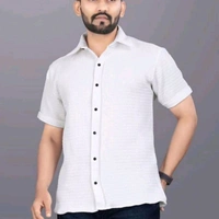 T -Shirt For Men  - White, M