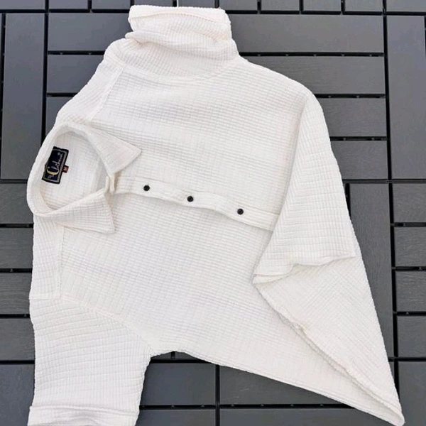 T -Shirt For Men  - White, XXL