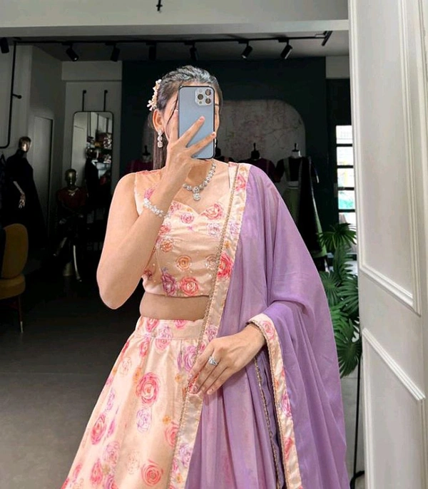 Beautiful Lehenga Choli For Women - Free, Sundown
