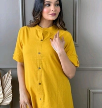 New Trending Co-ord Set For Women - Yellow, XXL