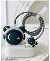 Adorable Cartoon Case Campbell With I Phone And Android Cable 