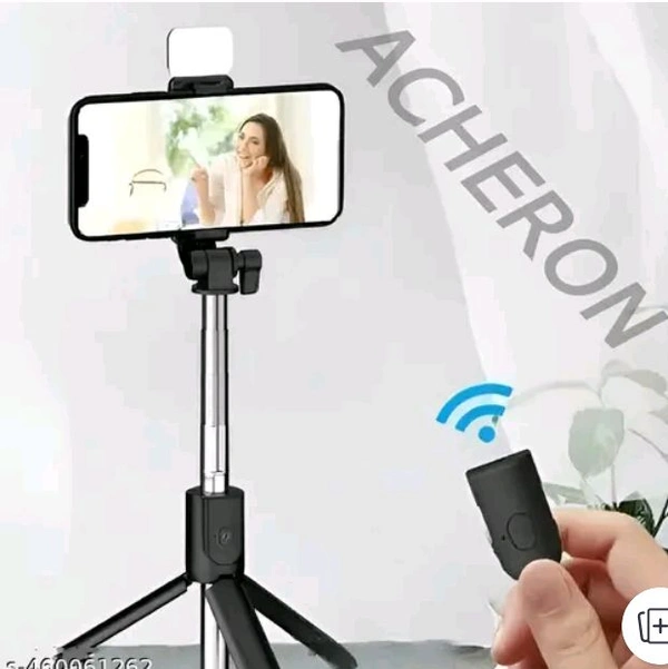 Portable Selfie Stick Tripod With Bluetooth Butan