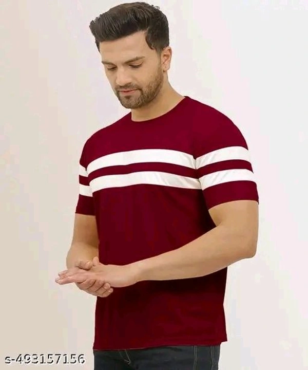 Preeo Men Staylise Streepd T-shirt 