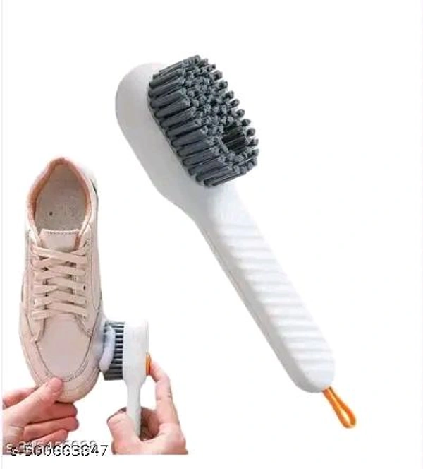 Soap Dispensing Cleaning Brush With Handle Scrubbing 
