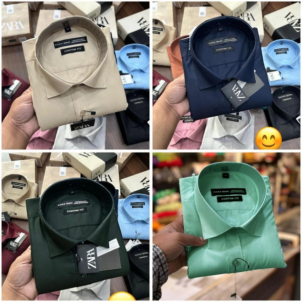 Zara Men's  Premium Shirt Combo
