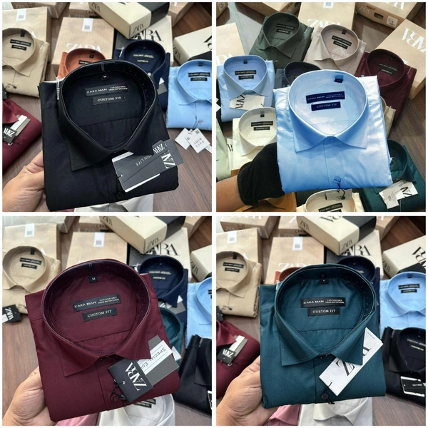 Zara Men's Premium Shirt Combo - M- 38