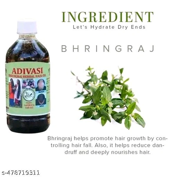 Adivasi Birthday Harbel Hair Oil - Frrr, Black