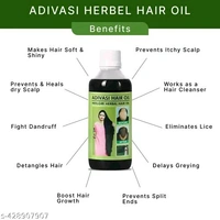 Adivasi Hair Oil - Black, Free