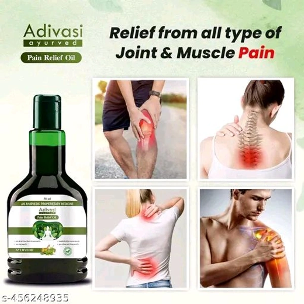 Adivasi Pain Relief - Black, Free