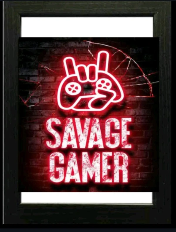 Savage Gamer Frame For Gamers 