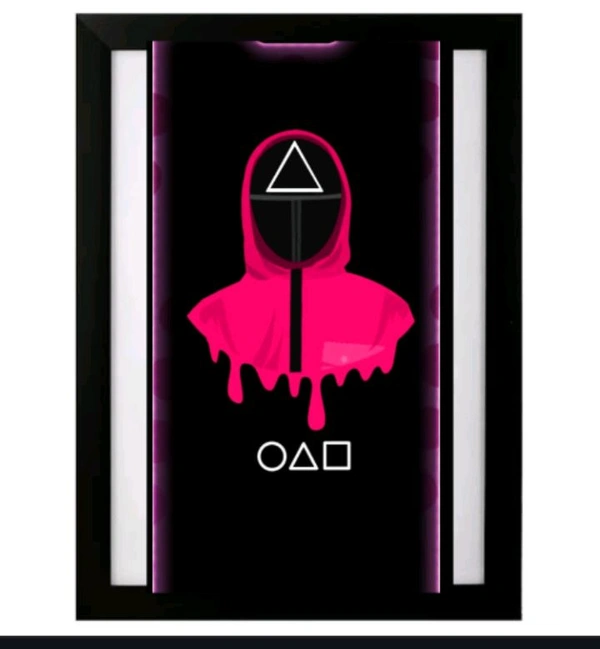 Squid Game Pink Soldier Frame