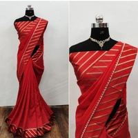 Trendy Voguish Sarees - Navy blue