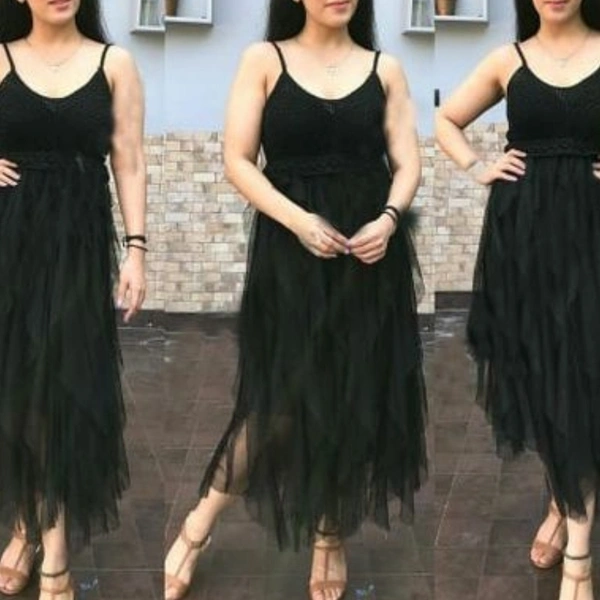 Women's Net Dresses - Xs