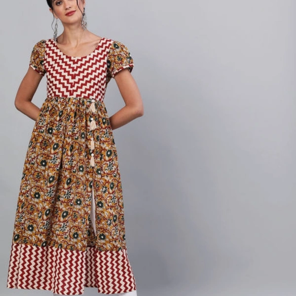 Fancy Cotton Printed Kurtis - XXL