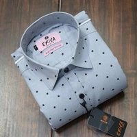 Stylish Retro Men Shirts - Peach, L