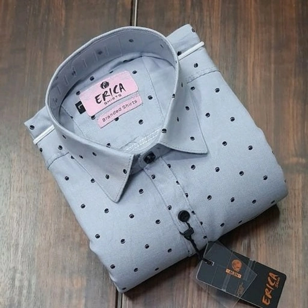 Stylish Retro Men Shirts - Peach, L