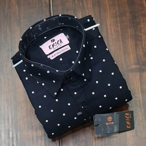 Stylish Retro Men Shirts - Peach, L
