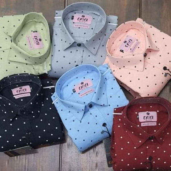 Stylish Retro Men Shirts - Red, S