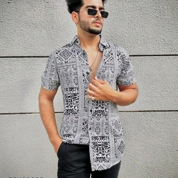 PRINTED MEN'S SHIRTS - S