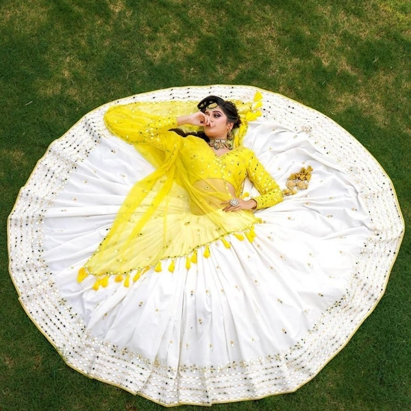 Printed work lehenga choli