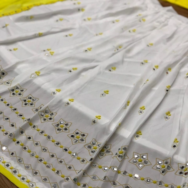 Printed work lehenga choli