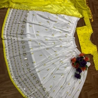 Printed work lehenga choli