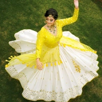 Printed work lehenga choli