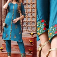 Myra Petite Women Kurta Sets - M, Cream