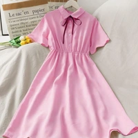 Comfy Modern Women Dresses - Pink, M