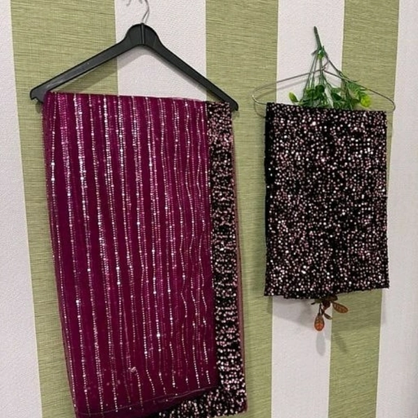 Heavy Pure butter fly net saree