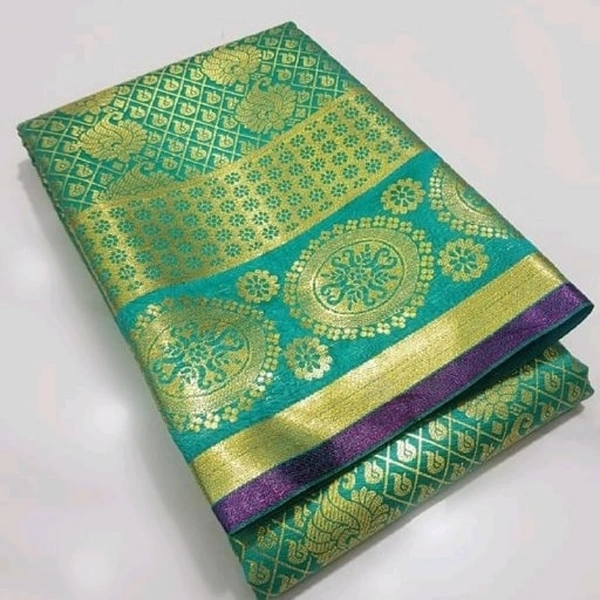 Kanchipuram Pattu Silk Saree Full Zari