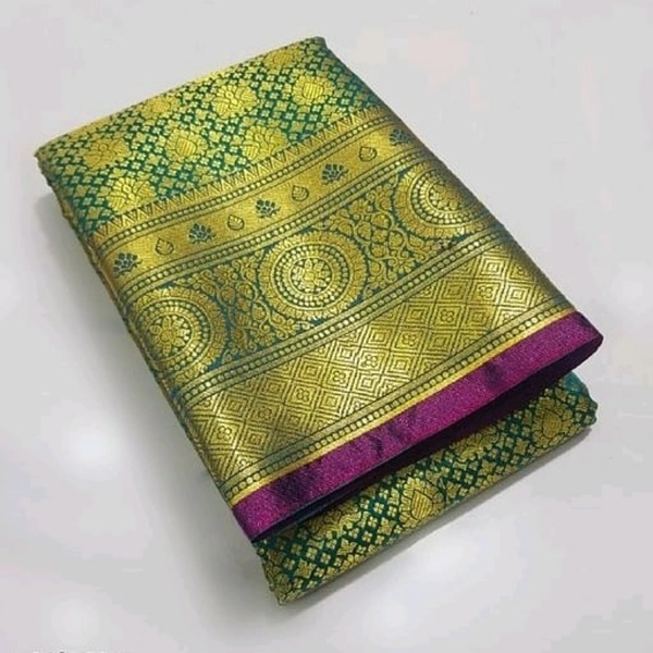 Kanchipuram Pattu Silk Saree Full Zari