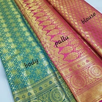Kanchipuram Pattu Silk Saree Full Zari