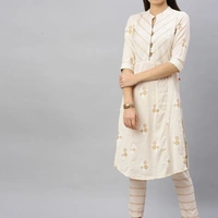 Jivika Voguish Women Kurta Sets - Blue, S