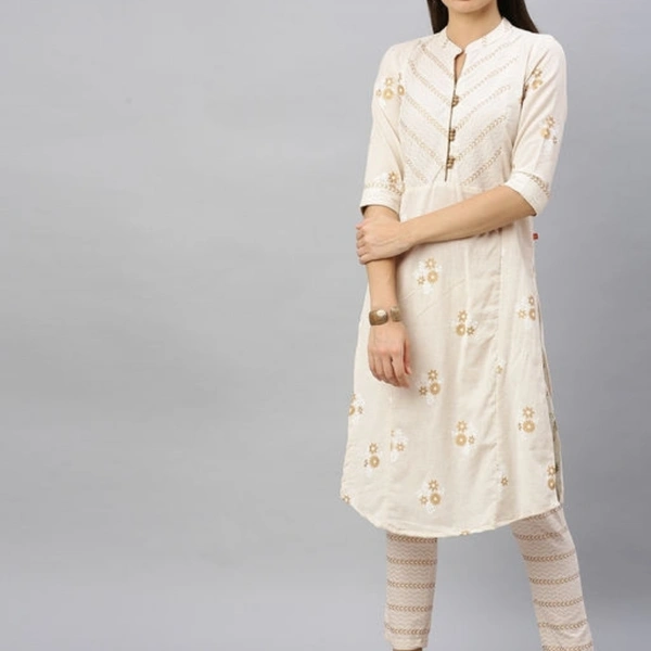 Jivika Voguish Women Kurta Sets - Blue, S