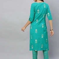 Jivika Voguish Women Kurta Sets - White, XL