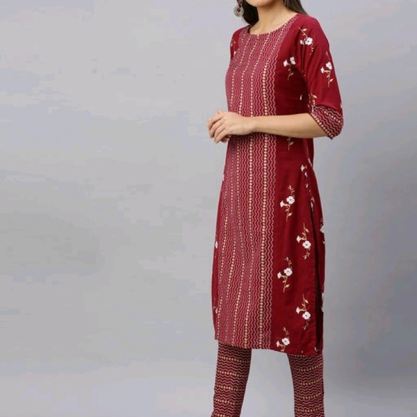 Jivika Voguish Women Kurta Sets  - Beige, S