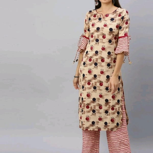 Jivika Voguish Women Kurta Sets  - L