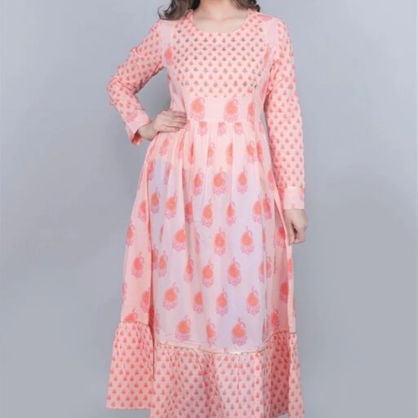 Charvi Ensemble Kurtis - Blue, XXXL