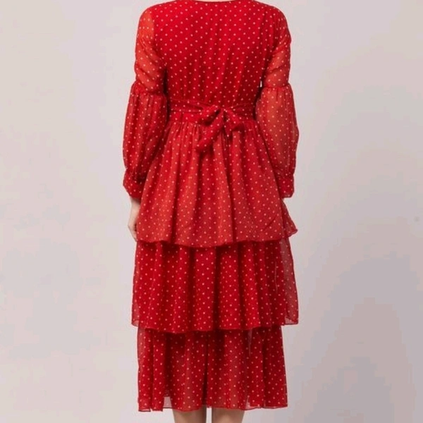 Women Gathered  Dress - Black, S