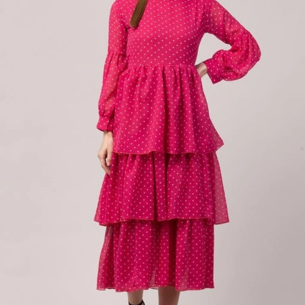 Women Gathered  Dress - Rani, S