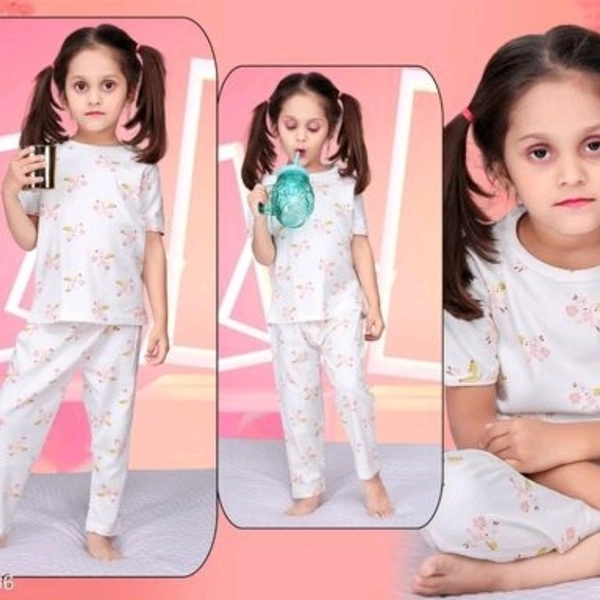 SUPER SOFT AND COMFORTABLE PYJAMA SET FOR KIDS - 5-6 years
